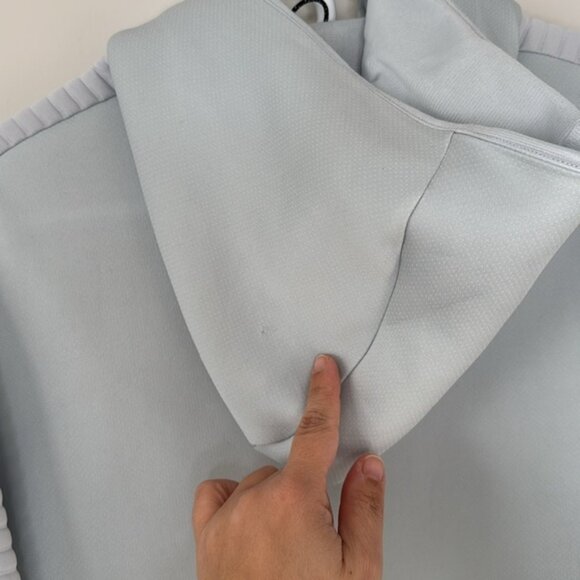 Under Armour Men Light Blue Move Airgap Zipper Hoodie Jacket Size XL - Picture 11 of 16